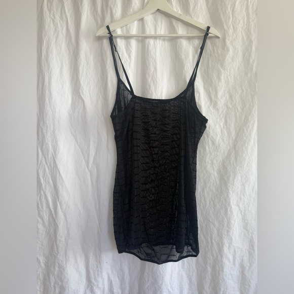 Savage X Fenty sheer black lingerie dress Size Large - Picture 14 of 14
